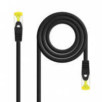 Latiguillo Nanocable CAT6A 25CM Negro (10.20.1900-L25BK)  NANO - Guanxe Atlantic Marketplace