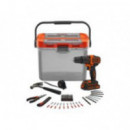 Taladro Black&decker 850W + Maletín (BCKSB05-QW)  BLACK + DECKER