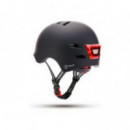Casco YOUIN Led Frontal/trasera Talla L Negro (MA1010C)