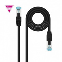 Latiguillo Nanocable CAT7 Sftp 2M Negro (10.20.1702-BK)  NANO - Guanxe Atlantic Marketplace