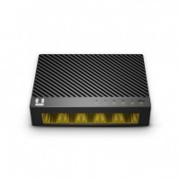 Switch STONET 5XRJ45 Gbe Negro (ST3105GC)
