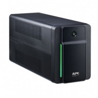Sai APC Bvx Interactiva 2200VA 1200W 6 Tomas Negra (BVX2200LI)