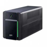 Sai APC Bvx Interactiva 2200VA 1200W 6 Tomas Negra (BVX2200LI)