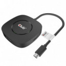 Adaptador Mst CLUB 3D Usb-c/m a 3XDP/H Negro (CSV-1550)