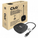 Adaptador Mst CLUB 3D Usb-c/m a 3XDP/H Negro (CSV-1550)