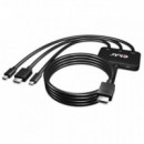 Cable CLUB 3D Hdmi/m a Hdmi/usb-c/minidp/m (CAC-1630)