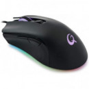 Ratón Gaming QPAD DX120 USB 12000DPI Negro (9JQ3Z88M03)