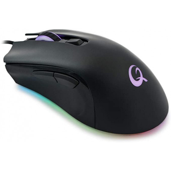 Ratón Gaming QPAD DX120 USB 12000DPI Negro (9JQ3Z88M03)