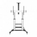 Soporte Suelo AISENS 60-100" Ruedas Plata (FT100TE-125)