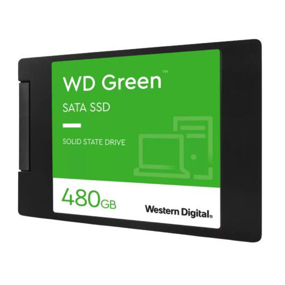 Ssd Wd Green 2.5" 480GB SATA3 (WDS480G3G0A)  WESTERN DIGITAL