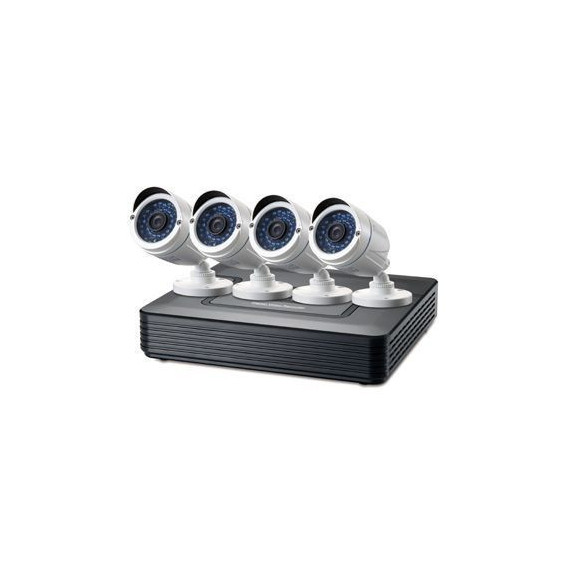 Kit de Videovigilancia LEVELONE 1080P Int/ext (DSK-4001)