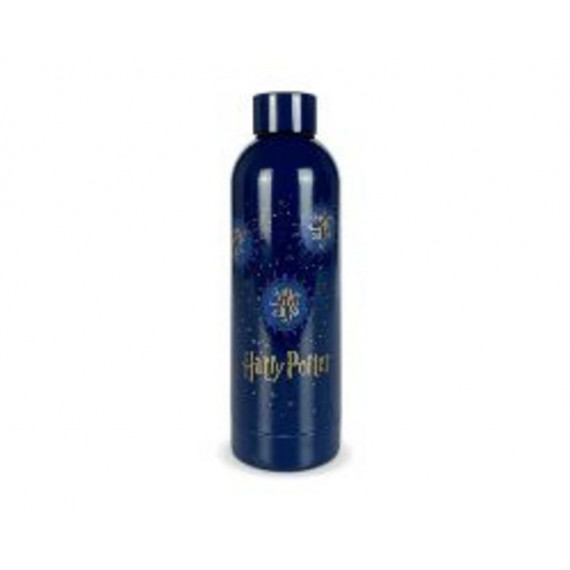 Botella Acero Inoxidable 750ML Harry Potter Azul Marino/oro (HP91451ASD)  KIDS LICENSING