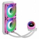 Refrigeración Líquida Cpu AEROCOOL 2X120MM Argb Rosa (MIRAGEL240PK)