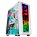Caja MARS GAMING Rgb ATX Matx Mini-itx Blanca (mcartw)