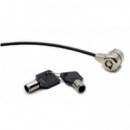 Cable de Seguridad NILOX con Doble Llave 1.8M (NXSC001)