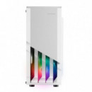 Caja MARS GAMING Frgb ATX Matx Mini-itx Blanca (MCX2W)