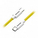 Cable PANTONE Usb-c/m a Usb-c/m Amarillo (PT-CTC002-5Y)