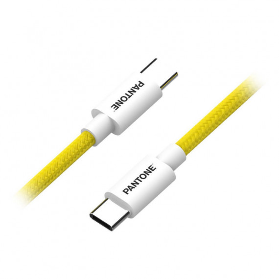 Cable PANTONE Usb-c/m a Usb-c/m Amarillo (PT-CTC002-5Y)