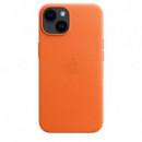 Funda Apple 6.1" Cuero Iphone 14 Naranja (MPP83ZM/A)  APPLE