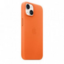 Funda Apple 6.1" Cuero Iphone 14 Naranja (MPP83ZM/A)  APPLE