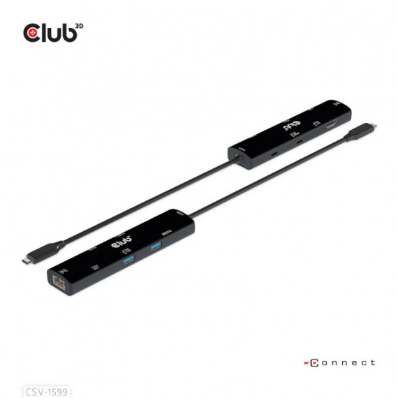 Docking Station CLUB 3D Usb-c a Usb-a/c/hdmi Negro (CSV-1599)
