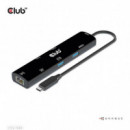Docking Station CLUB 3D Usb-c a Usb-a/c/hdmi Negro (CSV-1599)