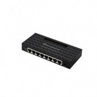 Switch LEVELONE 8XRJ45 Gbe Gestionado Negro (GEU-0821)