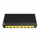 Switch STONET 8XRJ45 Gbe Negro (ST3108GC)