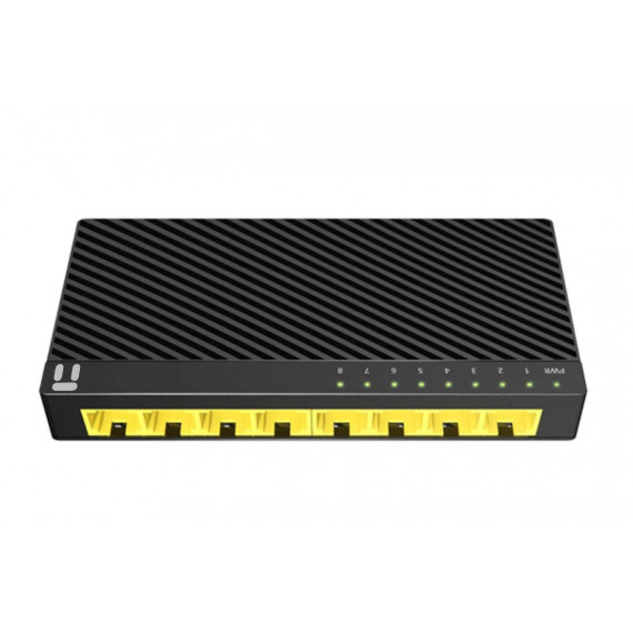 Switch STONET 8XRJ45 Gbe Negro (ST3108GC)