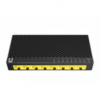 Switch STONET 8XRJ45 Gbe Negro (ST3108GC)