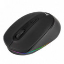 Ratón Gaming NGS óptico Rf Bt 2400DPI Negro (smog-rb)