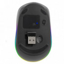 Ratón Gaming NGS óptico Rf Bt 2400DPI Negro (smog-rb)