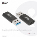 Adaptador CLUB 3D Usb-a/m a Usb-c/h Negro (CAC-1525)