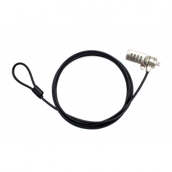 Cable de Seguridad NILOX Combinación 4 Dígitos (NXSC002)