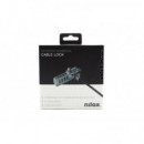 Cable de Seguridad NILOX Combinación 4 Dígitos (NXSC002)
