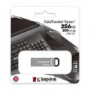 Pendrive KINGSTON Datatraveler Kyson 256GB Usb-a 3.0 Plata (DTKN/256GB)