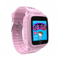 Smartwatch CELLY Bt GPS para Niños Rosa (kidswatchpk) - Guanxe Atlantic Marketplace