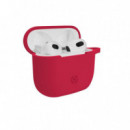 Funda CELLY para Apple Airpods 3 Roja (AIRCASE03RD)