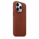 Funda Apple 6.1" Cuero Iphone 14 Pro Marrón (MPPK3ZM/A)  APPLE