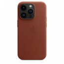 Funda Apple 6.1" Cuero Iphone 14 Pro Marrón (MPPK3ZM/A)  APPLE