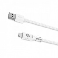 Cable CELLY Usb-a a Usb-c 1M Blanco (usb-cwh) - Guanxe Atlantic Marketplace