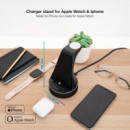 Base de Carga TOOQ Wireless Apple Watch Iphone (TQCD02L)