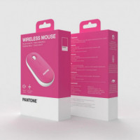 Ratón PANTONE Wireless Rosa (PT-MS001P1)