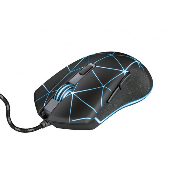 Ratón Gaming TRUST GXT133 Locx óptico USB Negro (22988)