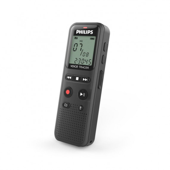 Grabadora de Voz PHILIPS Voicetracer 8KHZ Negro (DVT1160)