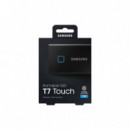 Ssd SAMSUNG T7 Touch 1TB Usb-c 3.1 Negro (MU-PC1T0K/WW)