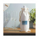 Bolsa para Vino CRICUT Personalizable Poliéster Blanca (CRC-2008212)