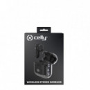 Auriculares CELLY True Wireless Negro (sheerbk)