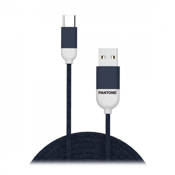 Cable PANTONE Usb-a a Usb-c 1.5M Azul Oscuro (PT-TC001-5N)