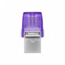 Pendrive KINGSTON Datatraveler Microduo 3C 128GB Usb-a/c 3.0 (DTDUO3CG3/128GB)
